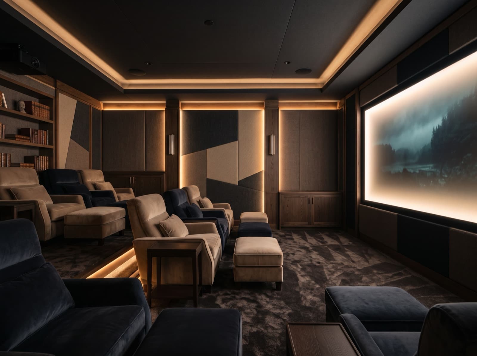 Home Cinema Solutions — The Archispace material library
